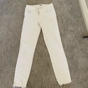 White Paige Skinny Jeans